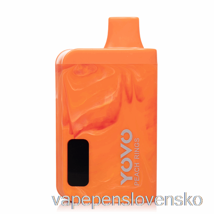 Yovo Jb8000 Jednorazove Prstene Broskyne Vape Shop Bratislava